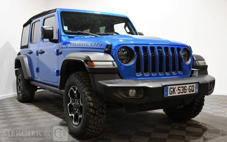 JEEP WRANGLER UNLIMITED RUBICON BLEU GK-536-GQ