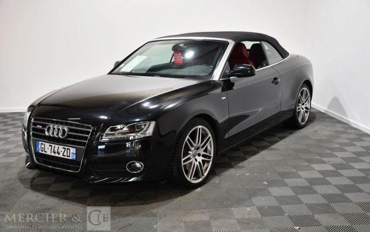 AUDI A5 CABRIOLET 2,0 TFSI 210 S-Line NOIR GL-744-ZD