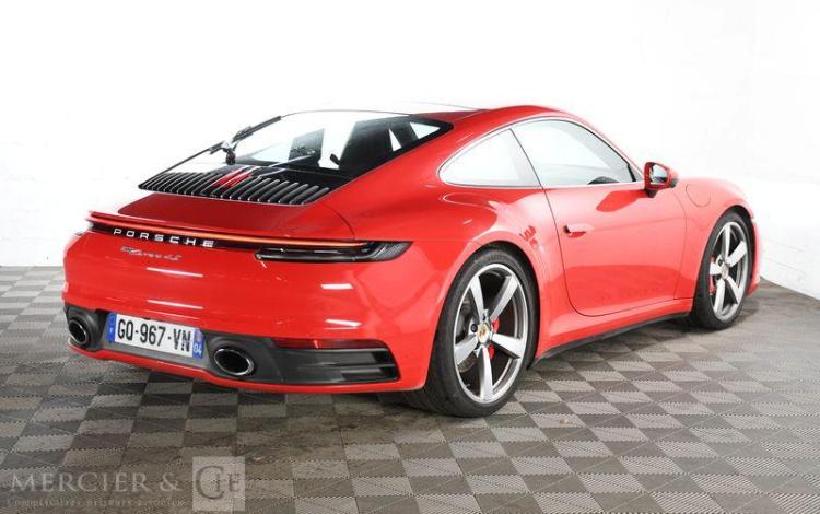 PORSCHE 911 (992) COUPE 3.0 450 CARRERA 4S PDK ROUGE GQ-967-VN