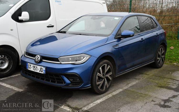 VOLKSWAGEN POLO 1,0 TSI 110 R-LINE DSG7 BLEU GT-151-JQ