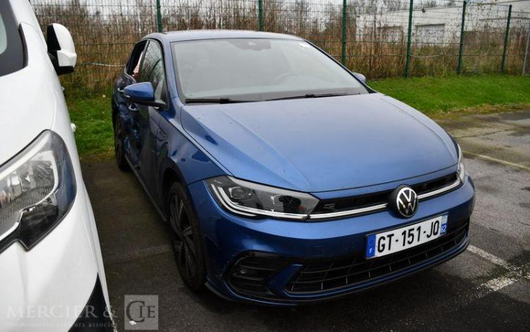 VOLKSWAGEN POLO 1,0 TSI 110 R-LINE DSG7 BLEU GT-151-JQ