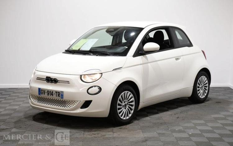 FIAT 500e 24 KWH BLANC GV-914-TR