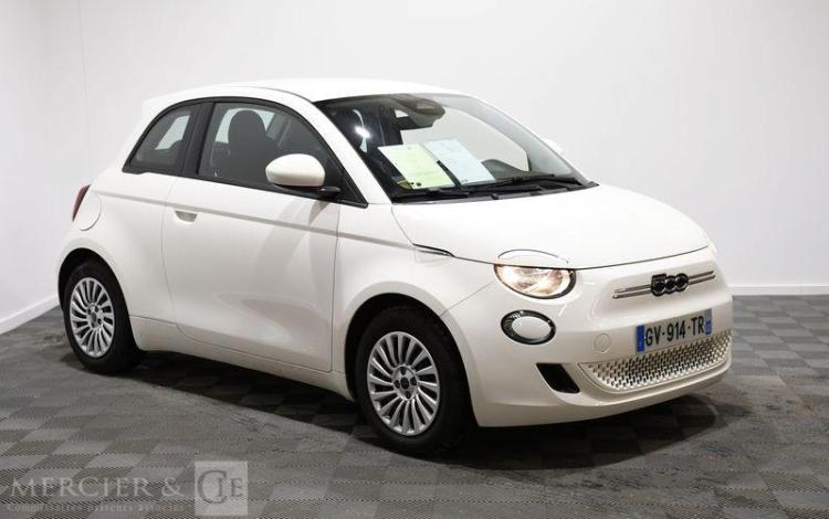 FIAT 500e 24 KWH BLANC GV-914-TR