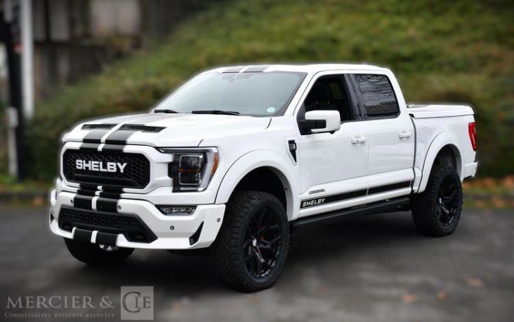 FORD SHELBY F150 BLANC PET9813