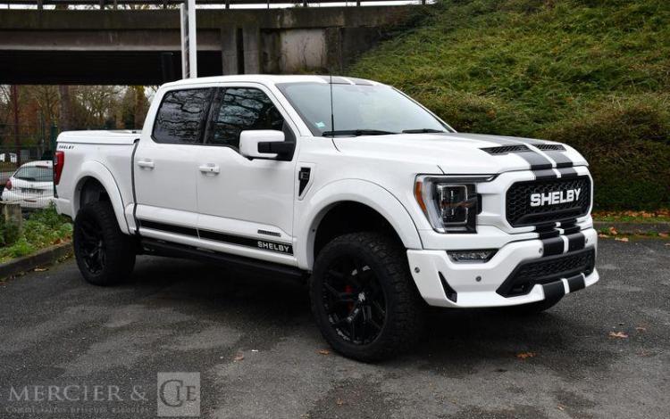 FORD SHELBY F150 BLANC PET9813