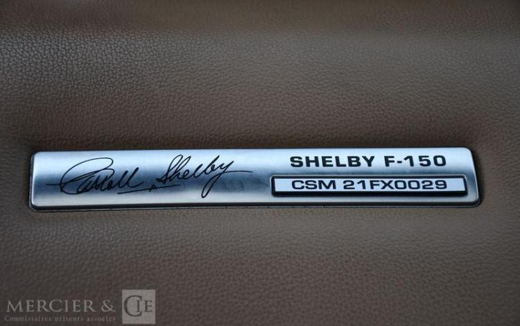 FORD SHELBY F150 BLANC PET9813