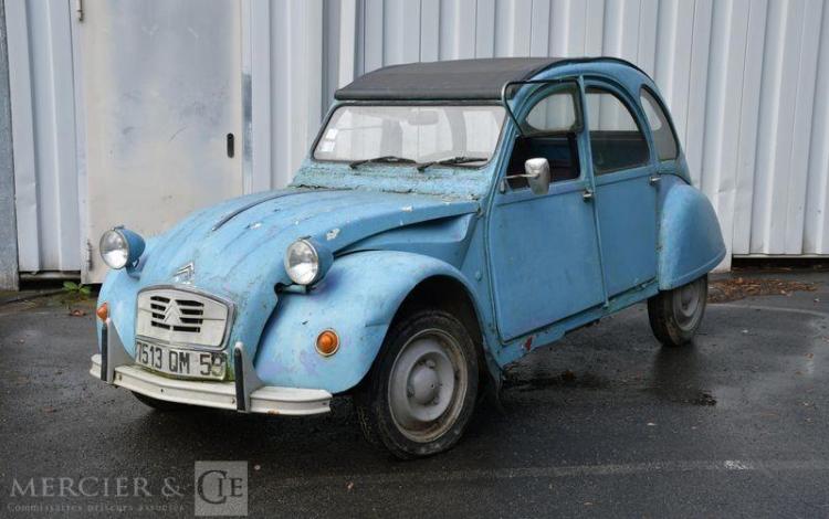 CITROEN 2CV TYPE AZKA BLEU 7513QM59