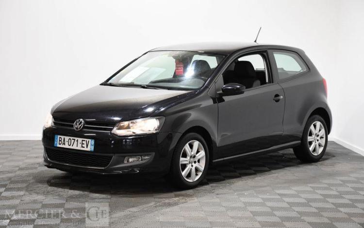 VOLKSWAGEN POLO 1,6 TDI 90 BLUEMOTION SPORT LINE NOIR BA-071-EV