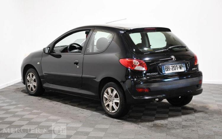 PEUGEOT 206 + 1,1 TRENDY 3PTES NOIR BH-201-WP