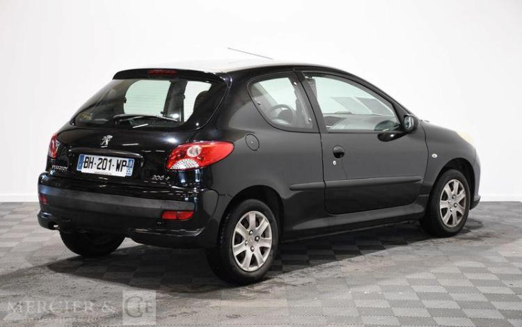 PEUGEOT 206 + 1,1 TRENDY 3PTES NOIR BH-201-WP