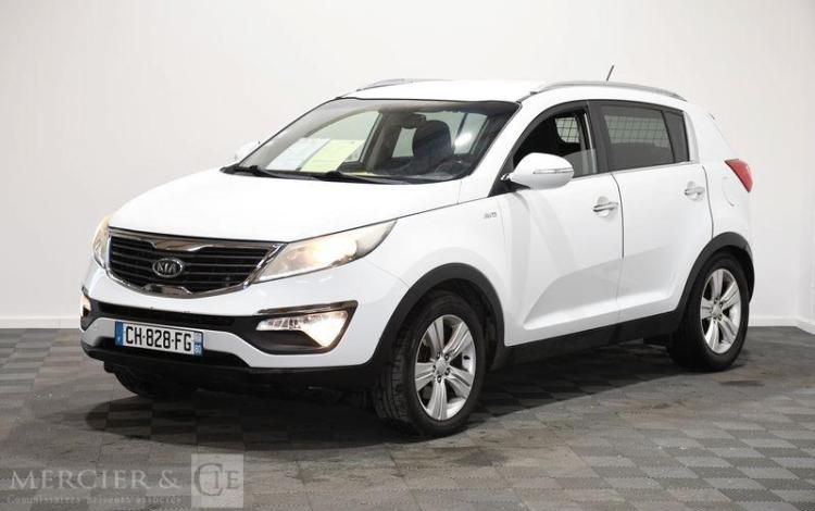 KIA SPORTAGE 2,0 CRDI 135 PREMIUM 4X4 BVA BLANC CH-828-FG