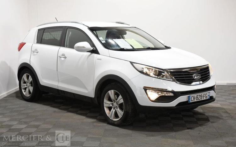 KIA SPORTAGE 2,0 CRDI 135 PREMIUM 4X4 BVA BLANC CH-828-FG