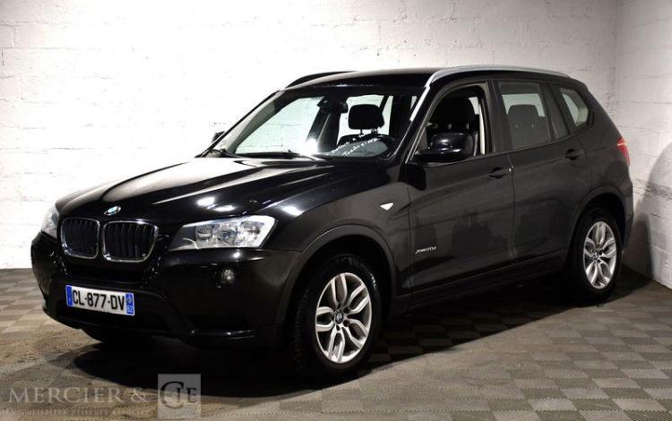 BMW X3 2,0 D 185 EXCELLIS XDRIVE BVA NOIR CL-877-DV