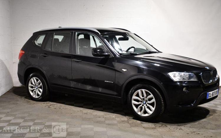 BMW X3 2,0 D 185 EXCELLIS XDRIVE BVA NOIR CL-877-DV