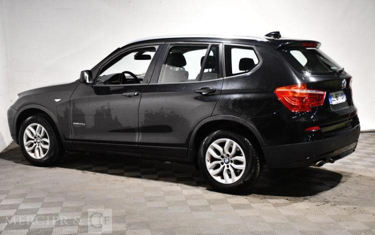 BMW X3 2,0 D 185 EXCELLIS XDRIVE BVA NOIR CL-877-DV