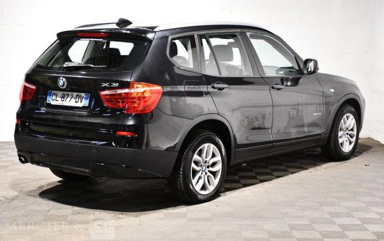 BMW X3 2,0 D 185 EXCELLIS XDRIVE BVA NOIR CL-877-DV