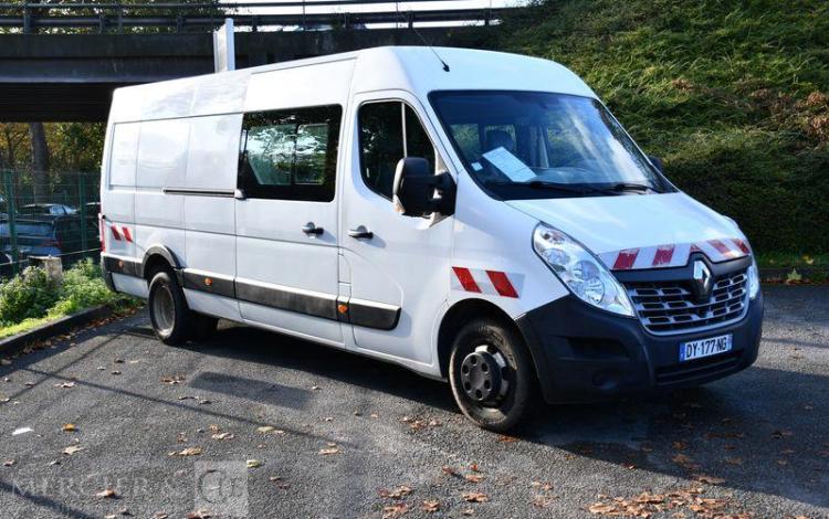 RENAULT MASTER FG RJ3500 L4H2 2,3 DCI 135 CABINE APPROFONDIE BLANC DY-177-NG