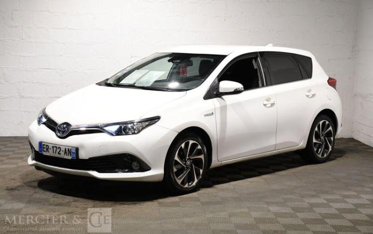 TOYOTA AURIS HYBRIDE BLANC ER-172-AN