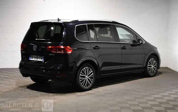 VOLKSWAGEN TOURAN 2,0 TDI 150 CARAT DSG 7 PLACES NOIR ES-170-FR