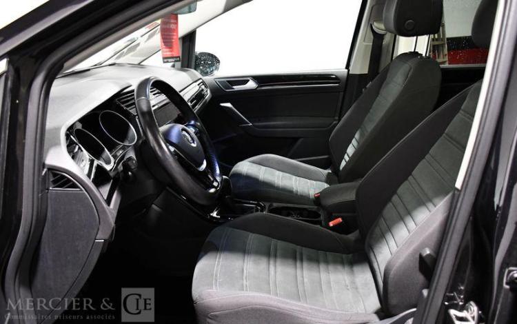 VOLKSWAGEN TOURAN 2,0 TDI 150 CARAT DSG 7 PLACES NOIR ES-170-FR