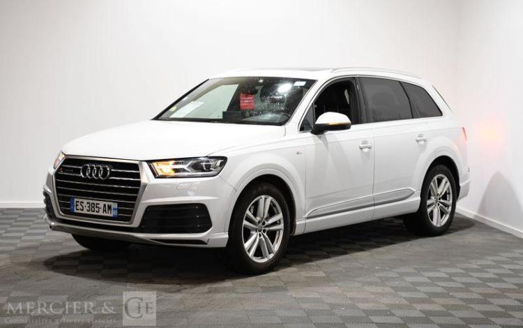 AUDI Q7 3,0 V6 TDI 272 S LINE QUATTRO TIPTRONIC BLANC ES-385-AM