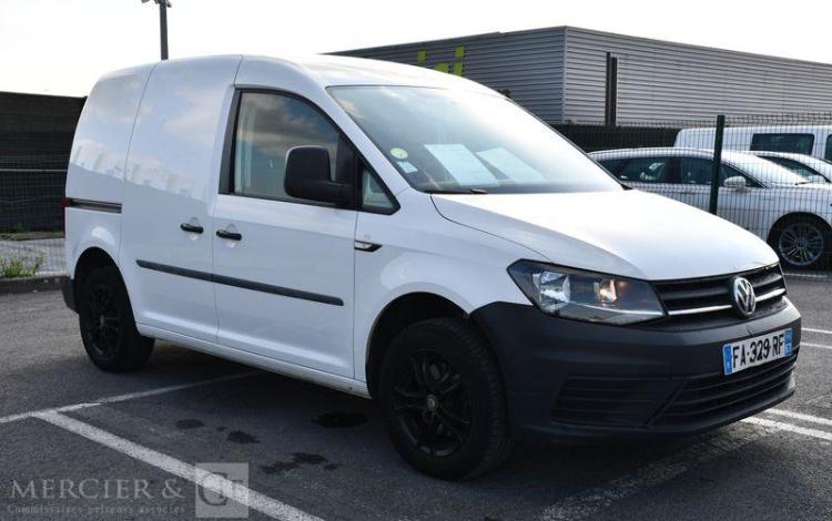 VOLKSWAGEN CADDY VAN EURO6 2,0 TDI 102 BLANC FA-329-RF