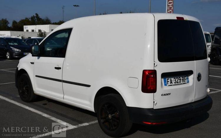 VOLKSWAGEN CADDY VAN EURO6 2,0 TDI 102 BLANC FA-329-RF