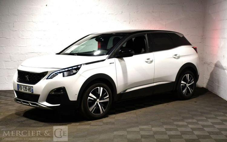 PEUGEOT 3008 1,2 PURETECH 130 GT LINE S&S BLANC FB-135-HS