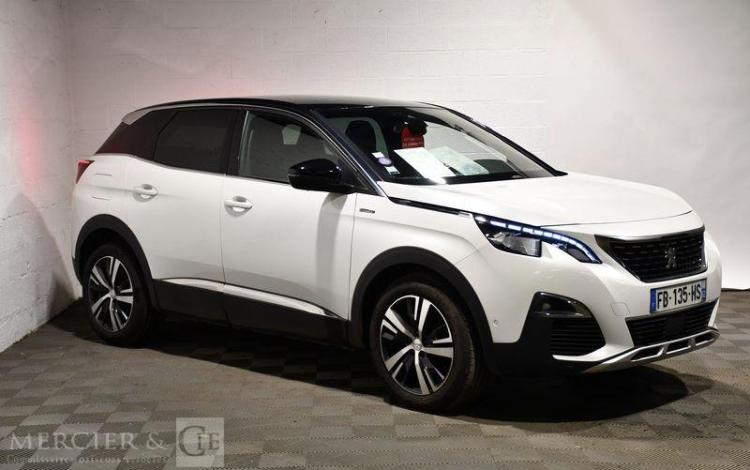 PEUGEOT 3008 1,2 PURETECH 130 GT LINE S&S BLANC FB-135-HS