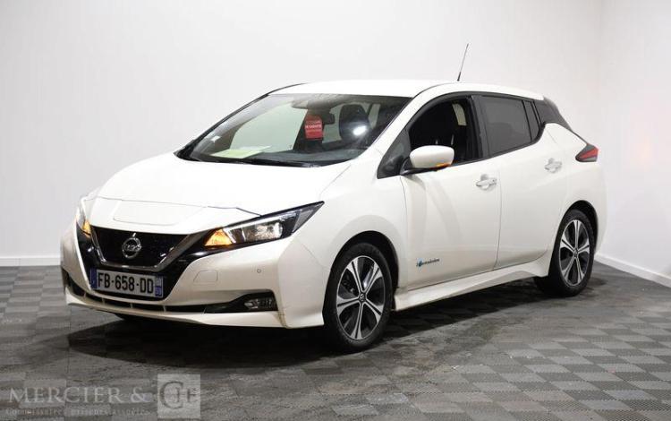 NISSAN LEAF ELECTRIQUE 40KWH  N-CONNECTA BLANC FB-658-DD