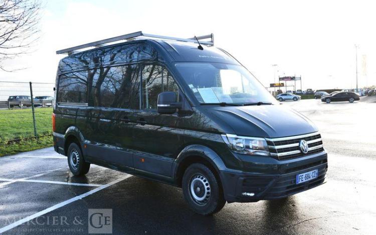 VOLKSWAGEN CRAFTER LONG – 2,0 TDI – 16V TURBO – DIESEL – 72867 KMS – ANNEE 2019 NOIR FE-684-CZ