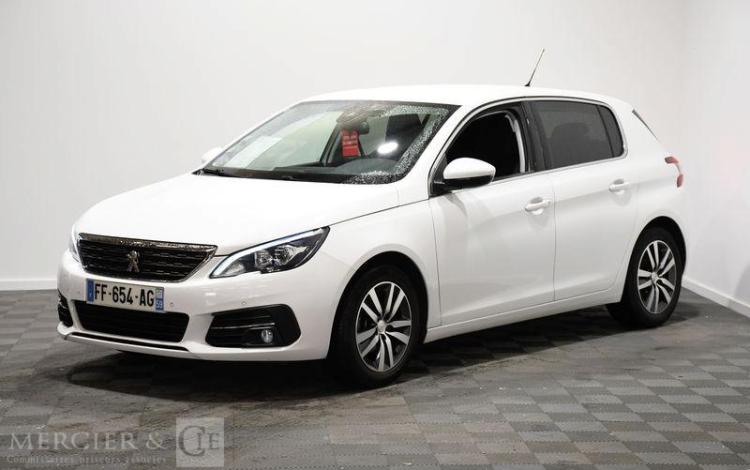 PEUGEOT 308 1.2 PURETECH 110 ALLURE S&S BLANC FF-654-AG