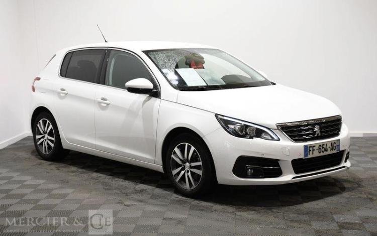 PEUGEOT 308 1.2 PURETECH 110 ALLURE S&S BLANC FF-654-AG