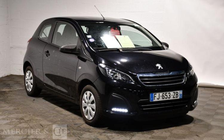 PEUGEOT 108 VTI 72CH S&S BVM5 LIKE 3P NOIR FJ-653-ZB