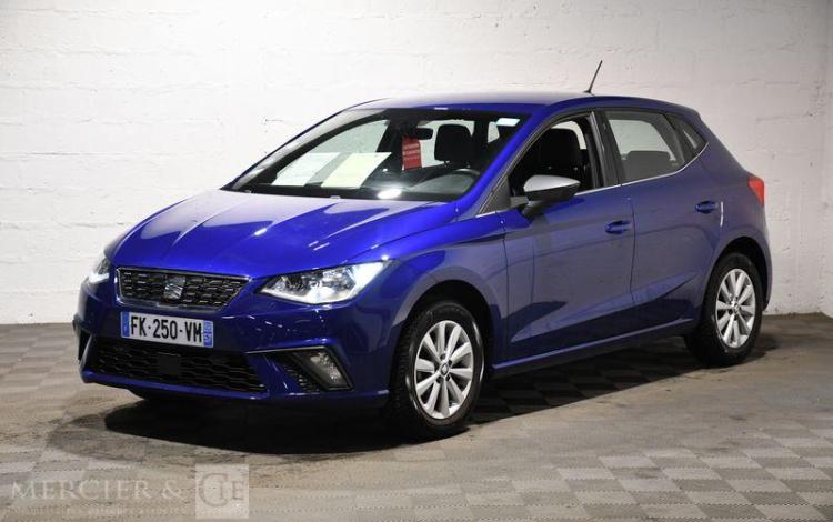 SEAT IBIZA 1,0 Eco TSI 95CH S&S BVM5 XCELLENCE 5P BLEU FK-250-VM