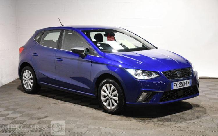 SEAT IBIZA 1,0 Eco TSI 95CH S&S BVM5 XCELLENCE 5P BLEU FK-250-VM