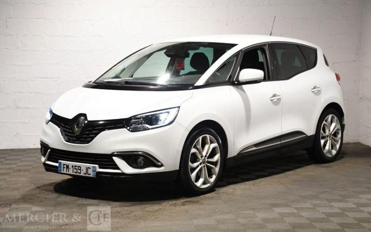 RENAULT SCENIC BUSINESS BLUE DCI 120 EDC BLANC FM-159-JC