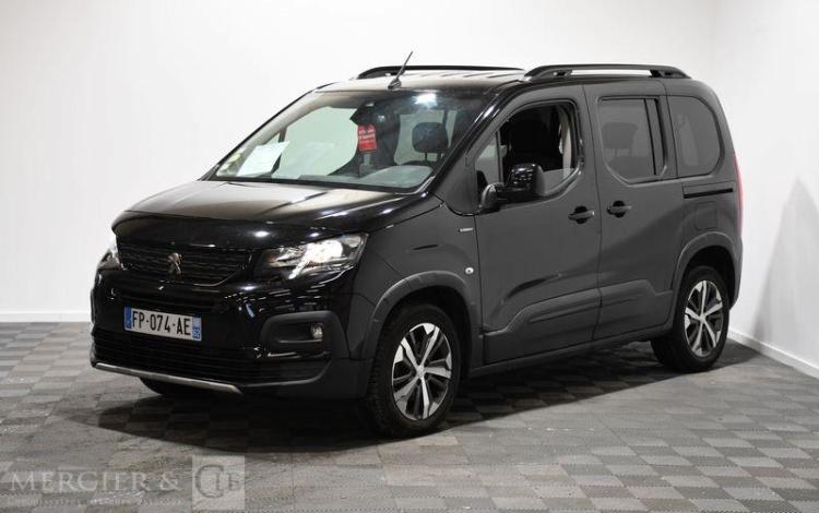 PEUGEOT RIFTER COMBI 1,5 BLUE HDI 130 L2 GT LINE EAT BVA START/STOP NOIR FP-074-AE