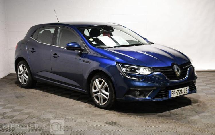 RENAULT MEGANE BUSINESS BLUE DCI 115 EDC BLEU FP-724-LS