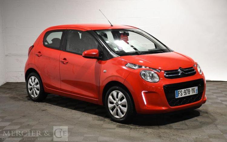 CITROEN C1 VTi 72CH S&S FEEL 5P ROUGE FS-978-YK