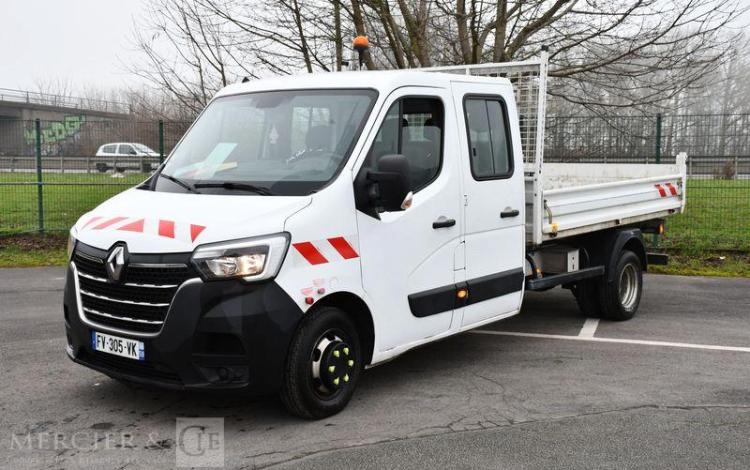 RENAULT MASTER CHASSIS DOUBLE CAB RJ3500 L4 DCI 130 BLANC FV-305-VK