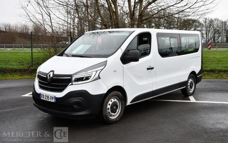 RENAULT TRAFIC L2H1 2,0 DCI 120CH GD CFT 9 PLACES BLANC FX-235-FP