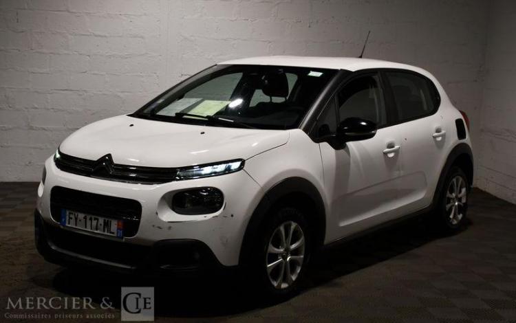 CITROEN C3 1,2 PURETECH 82 FEEL BLANC FY-117-ML