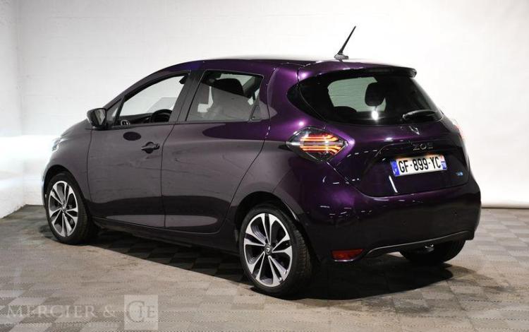 RENAULT ZOE E-TECH 100% TECHNO R135 ACHAT INTEGRAL VIOLET GF-899-YC