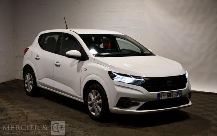 DACIA SANDERO CONFORT SCE 65 BLANC GH-604-CP