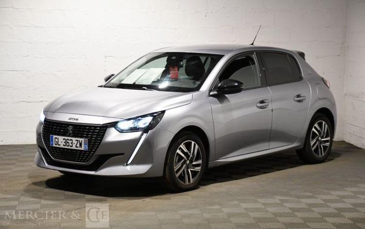 PEUGEOT 208 ALLURE PACK 1.2 PURETECH 100 EAT8 GRIS GL-363-ZW