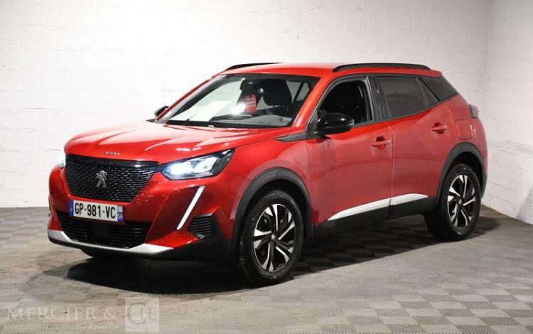 PEUGEOT 2008 1,2 PURE TECH 130 ALLURE BUSINESS EAT BVA S&S ROUGE GP-981-VC