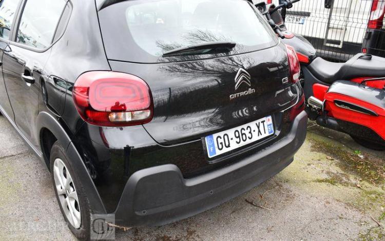 CITROEN C3 A,E BLUEHDI100 S&S vente uniquement à pro car vp non dépédalé NOIR GQ-963-XT