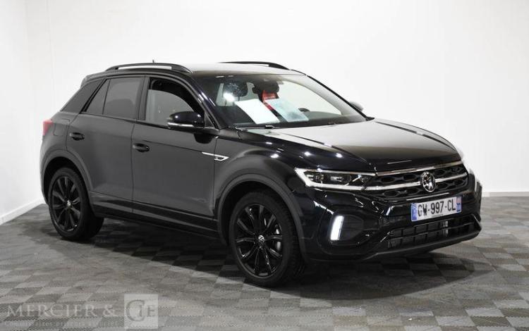 VOLKSWAGEN T-ROC 1.5 TSI 150 R-LINE DSG BVA NOIR GW-997-CL