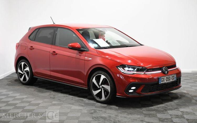 VOLKSWAGEN POLO GTI 205CH DSG ROUGE GX-050-EQ